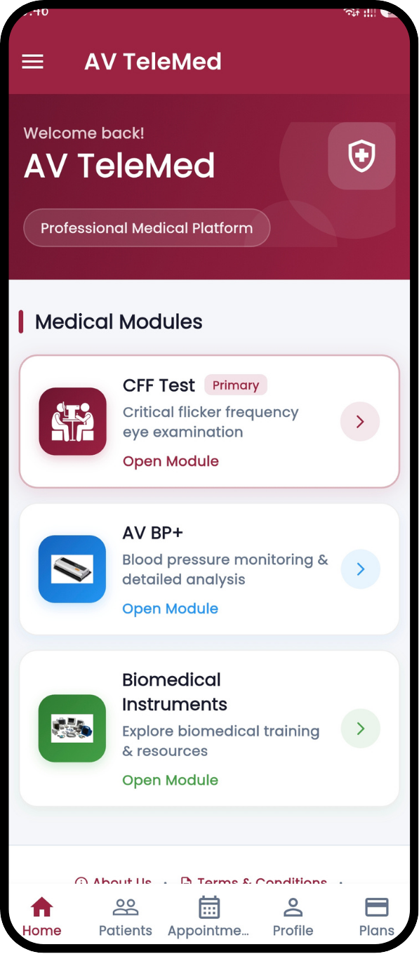 AV TeleMed - For Doctors