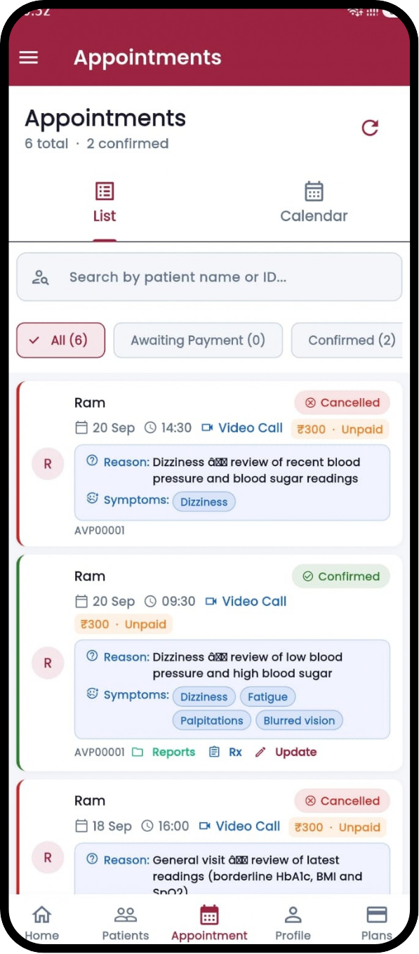 AV TeleMed - For Doctors
