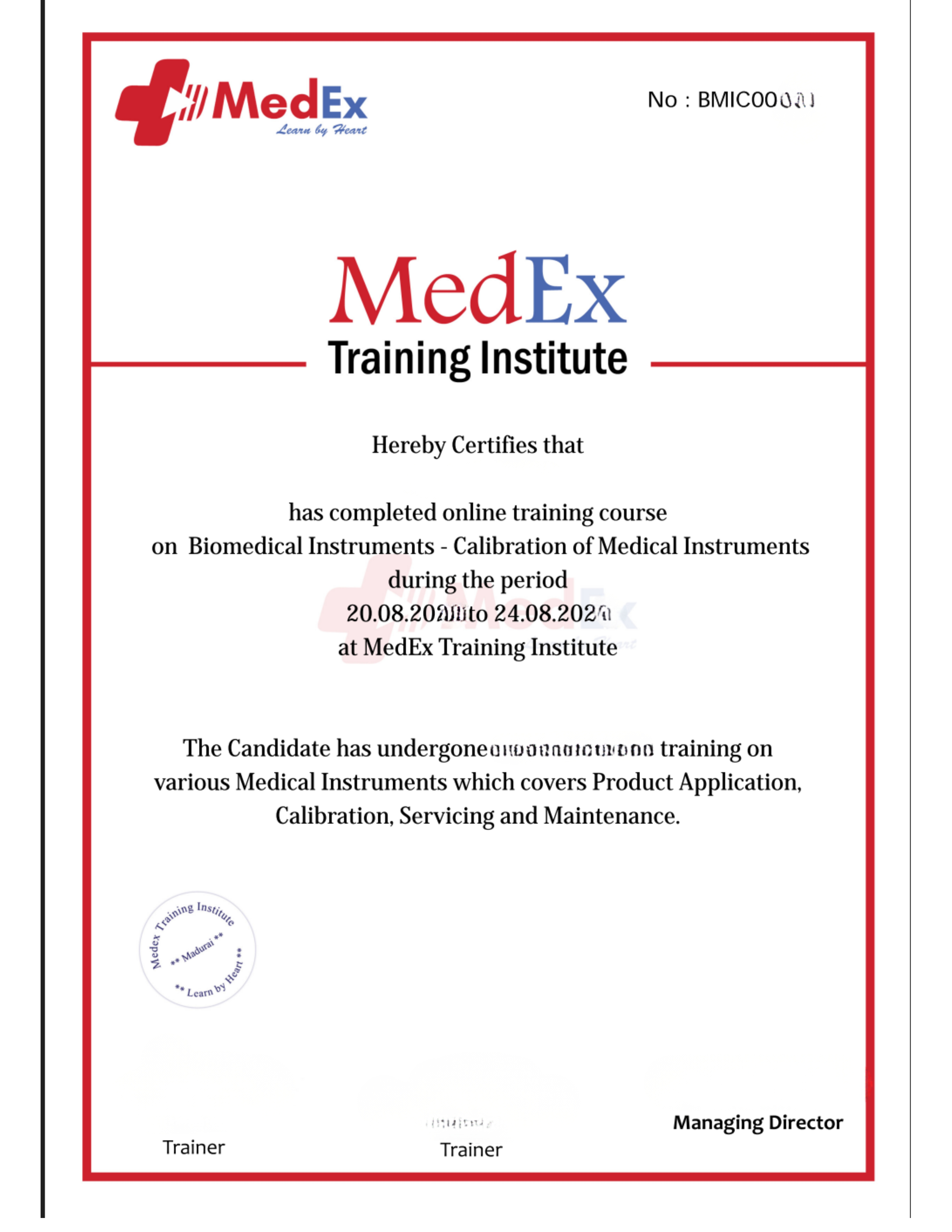 MedEx Training Institute