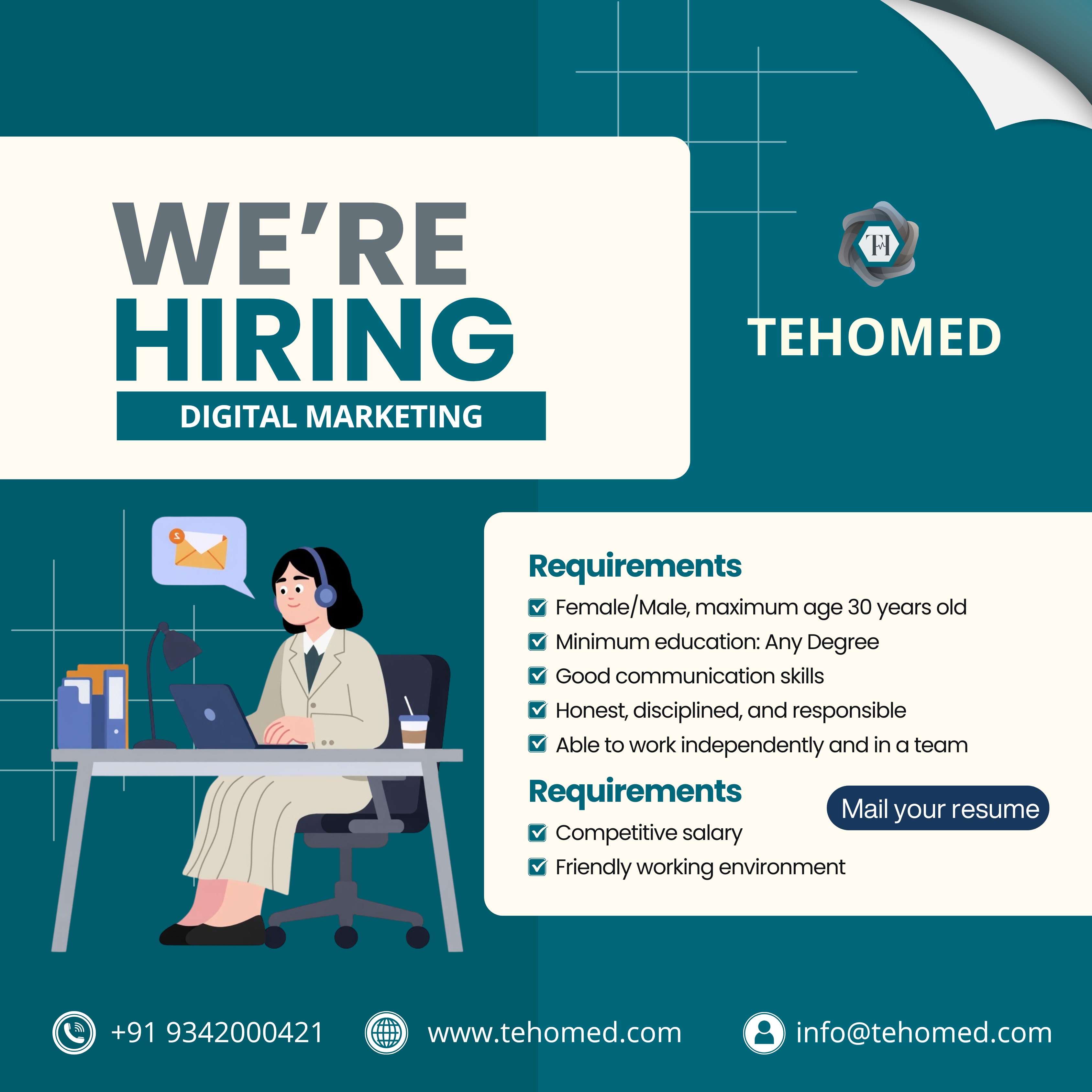 We're Hiring